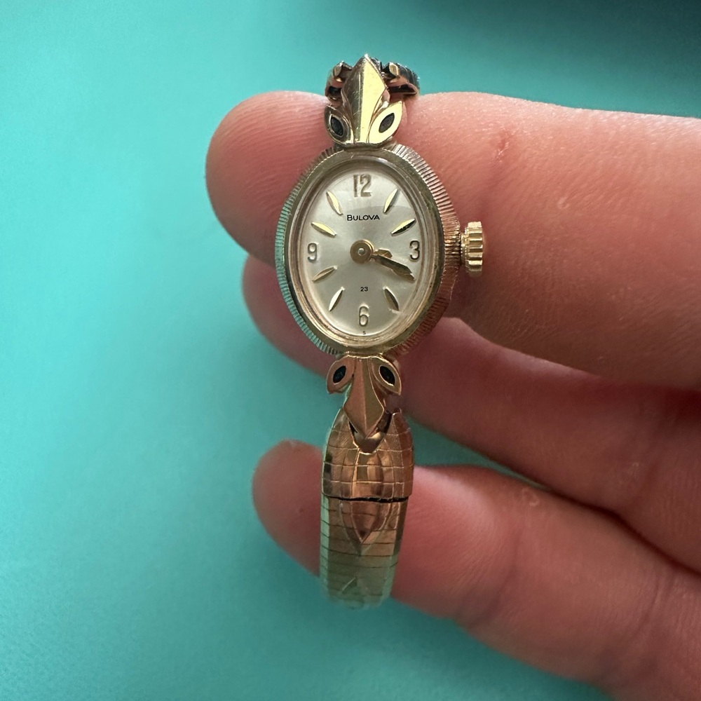 Bulova Gold 10K Rolled Women's Watch
